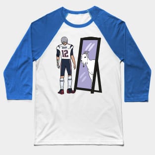 Brady Mirror GOAT Baseball T-Shirt